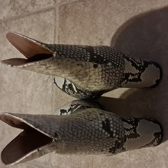 Paris Texas Leather Python Snakeskin Ankle Boots size 36 Designer Shoes/Boots - Picture 4 of 8